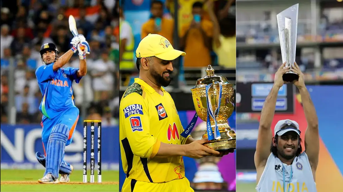 टीटी से Captain Cool तक: MS Dhoni की कप्तानी का पूरा सफर ODI, T20, Test और IPL में