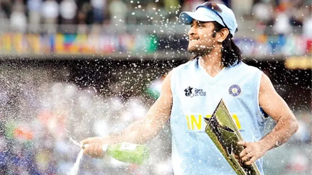 t20 world cup win ms dhoni captaincy