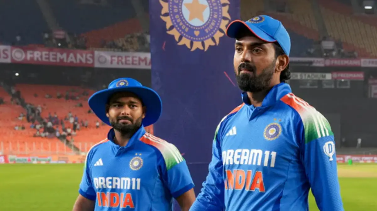 kl rahul rishabh pant image