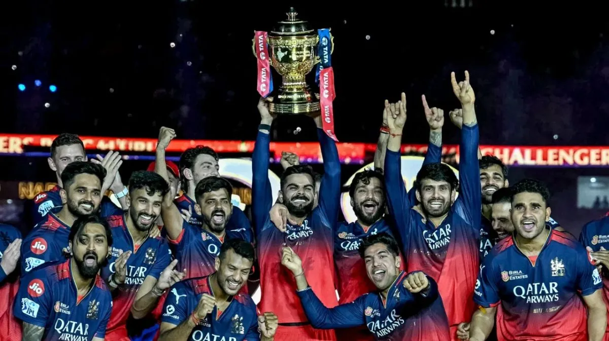 rcb wining celebration 2025